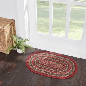 Forrester Indoor/Outdoor Oval Braided Rug 20x30"