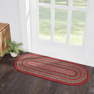 Forrester Indoor/Outdoor Oval Braided Rug 20x46"