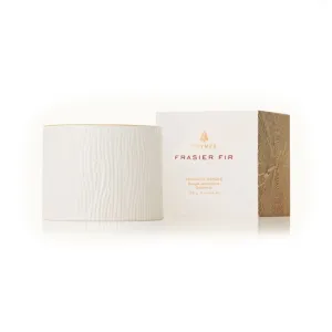 Frasier Fir Gilded Ceramic Poured Candle - Petite - 6oz.