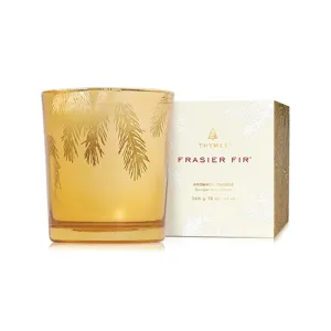 Frasier Fir Gilded Pine Needle Poured Candle - Medium -  13.5oz.