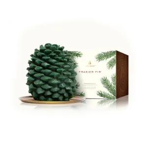 Frasier Fir Molded Pinecone Candle - Petite