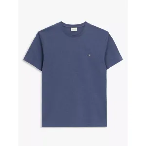 GANT Regular Shield T-Shirt in Dark Jeans Blue