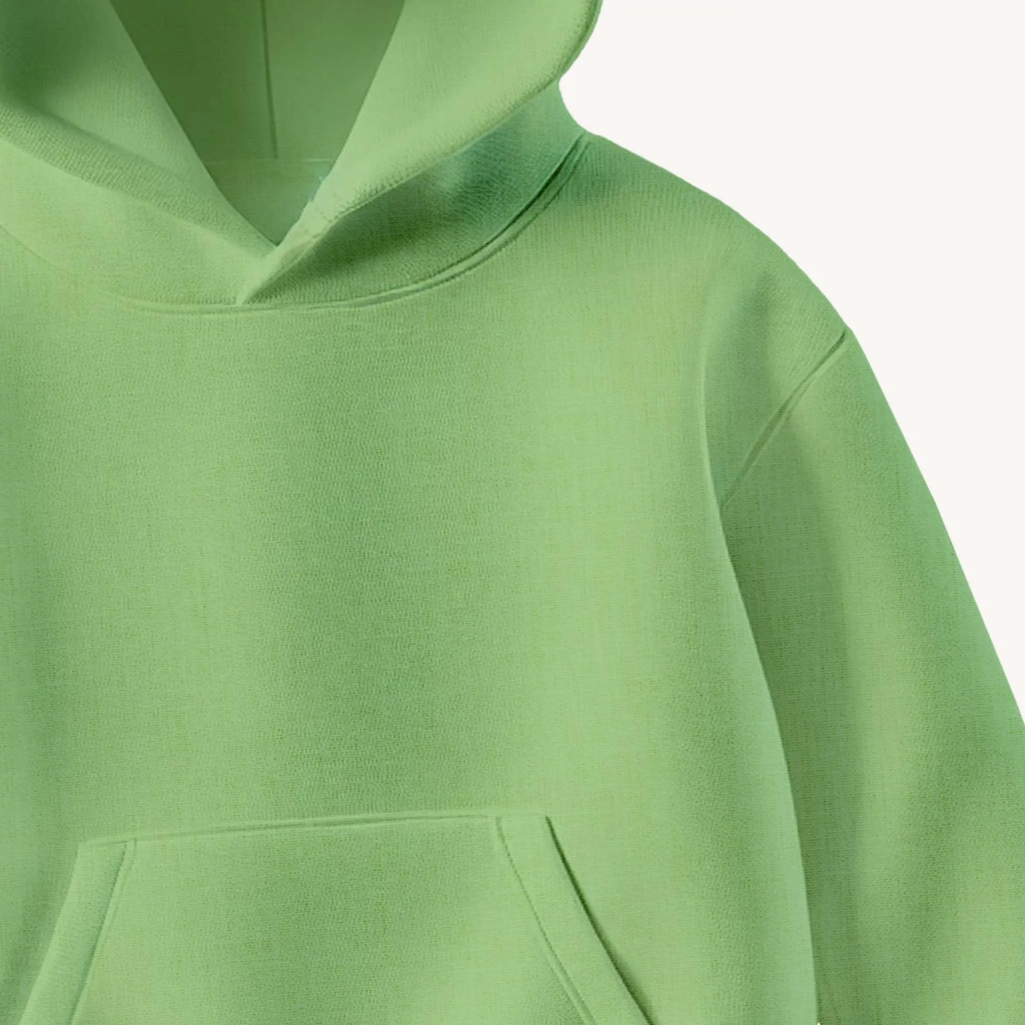 Girls Pastel Green Hoodie