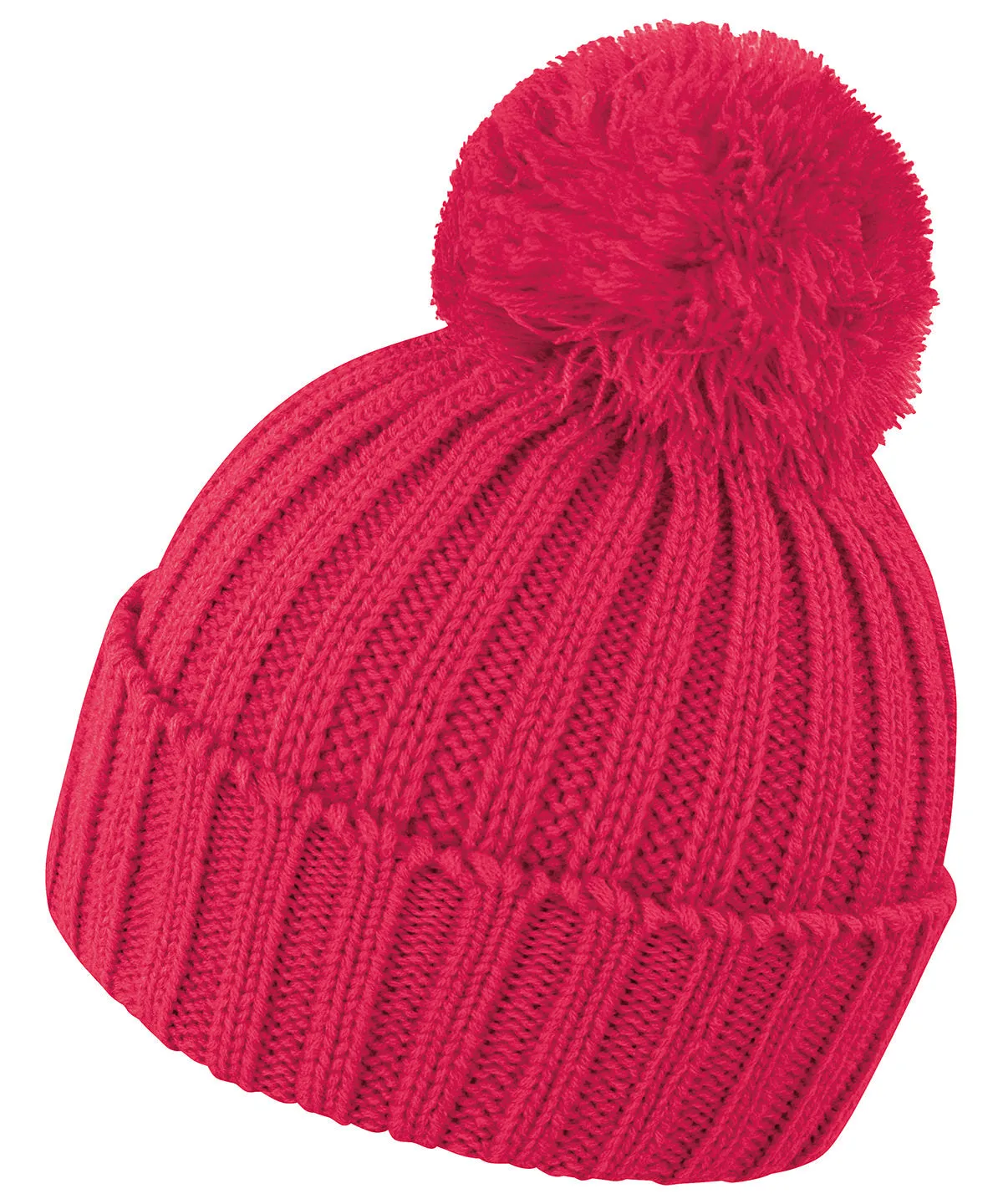 HDI quest knitted hat | Raspberry