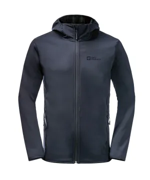 Hooded softshell jacket (NL) | Night Blue