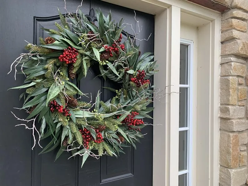 I'll Be Home for Christmas Wreath