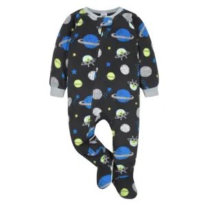 Infant & Toddler Boys Space Fleece Pajamas