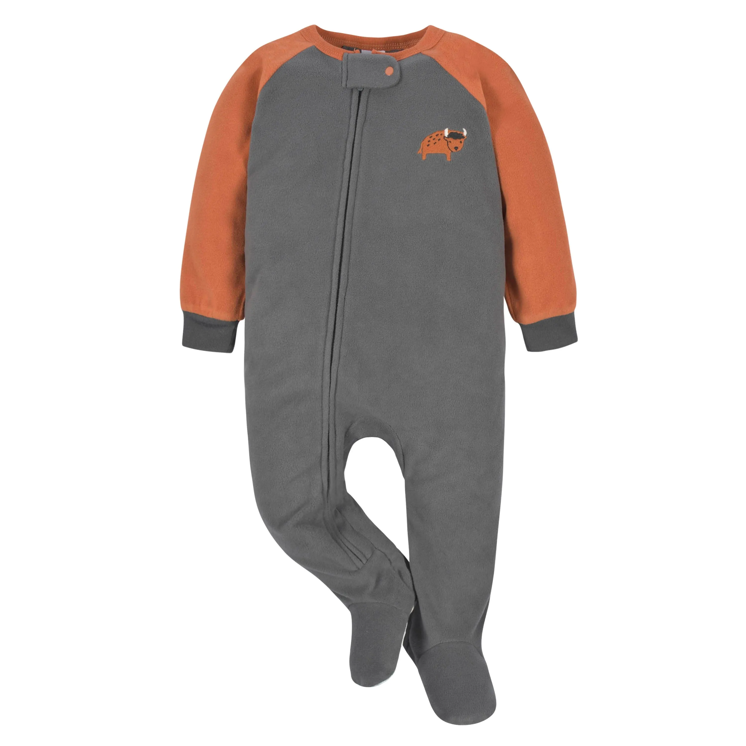 Infant Boys Buffalo Fleece Pajamas