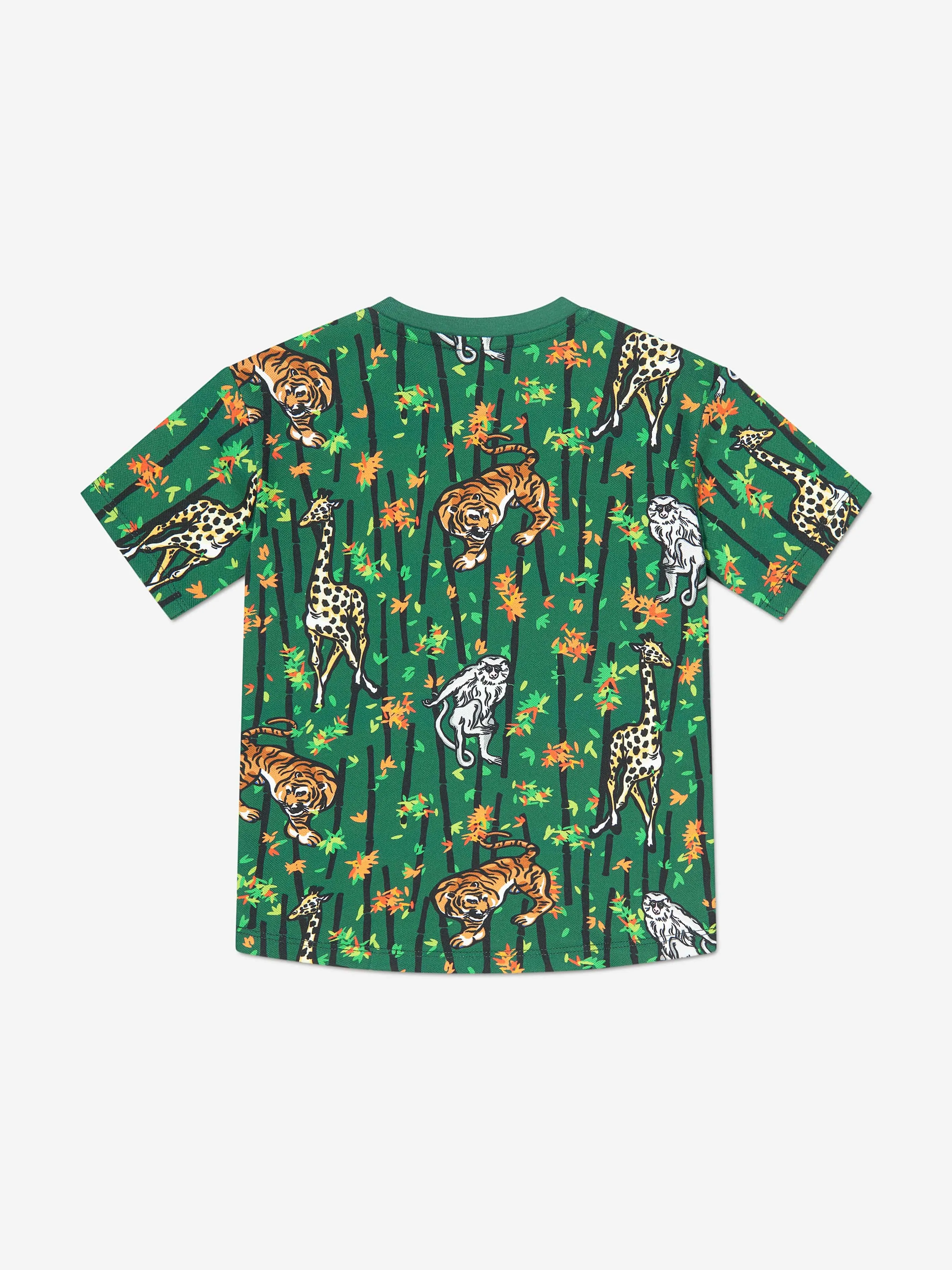 KENZO Baby Boys Jungle T-Shirt in Green