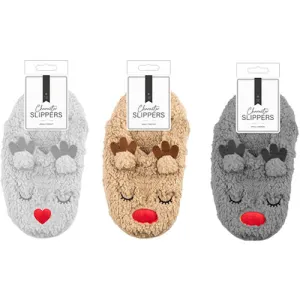 Ladies' Supersoft Character Slipper Socks - Small / Medium Fun Cosy Indoor Footwear