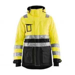 Ladies&#x20;High&#x20;Vis&#x20;Winter&#x20;Parka&#x20;4472&#x20;High&#x20;Vis&#x20;Geel&#x2F;Zwart&#x20;-&#x20;Bl&#xE5;kl&#xE4;der