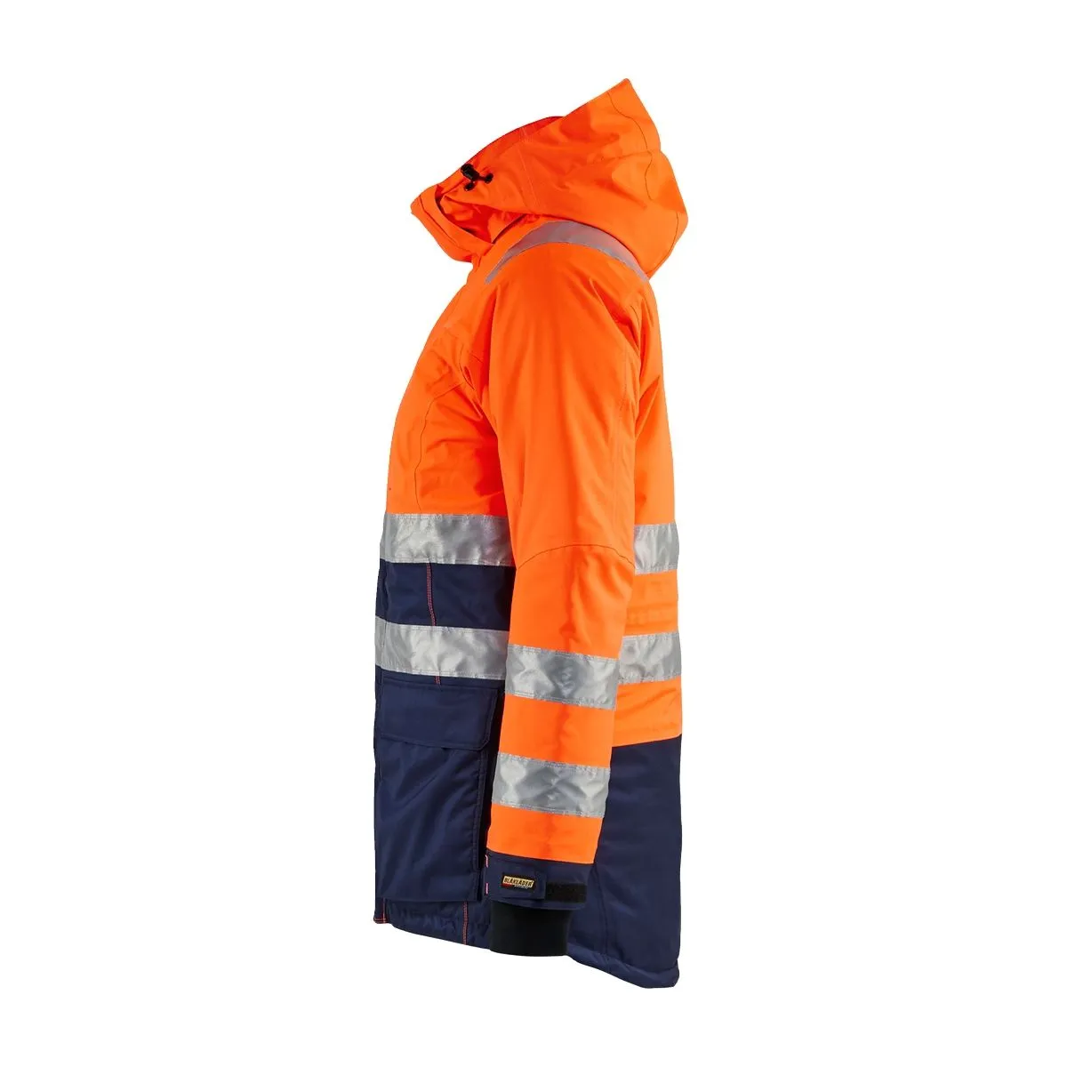 Ladies&#x20;High&#x20;Vis&#x20;Winter&#x20;Parka&#x20;4472&#x20;High&#x20;Vis&#x20;Geel&#x2F;Zwart&#x20;-&#x20;Bl&#xE5;kl&#xE4;der