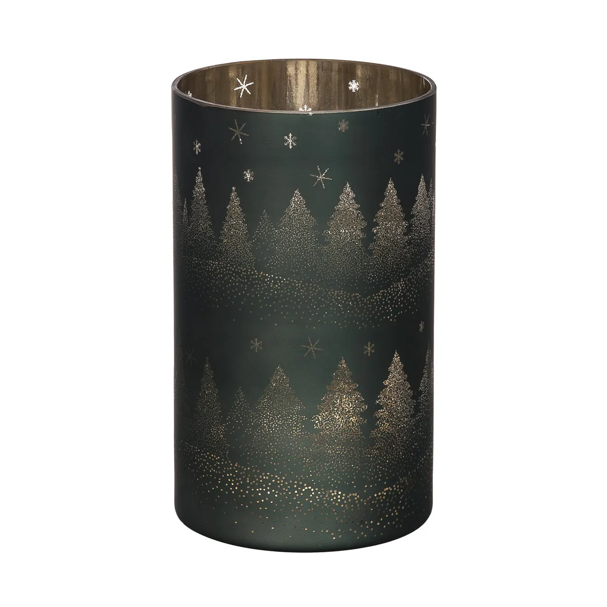 Large Pine Tree Candle Holder