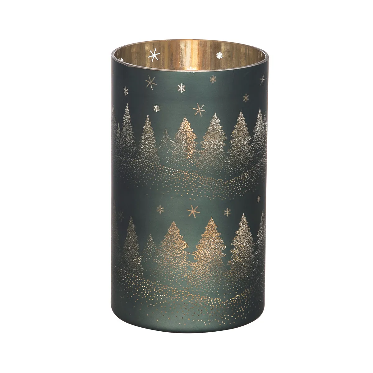 Large Pine Tree Candle Holder