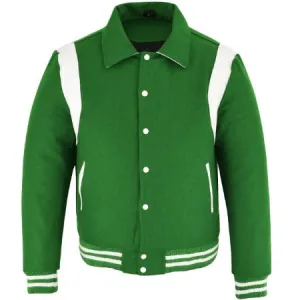 Letterman - Green White S/Strip