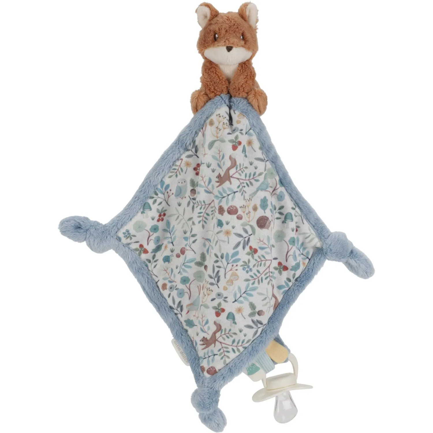 Little Dutch Forest Friends Blue Cuddle Cloth Ræv