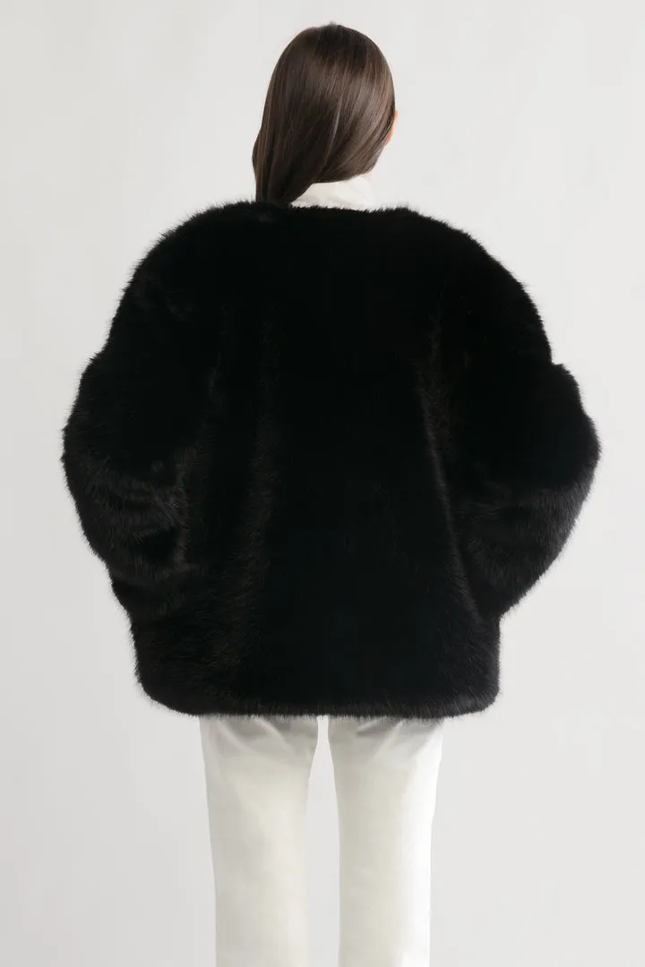 Look By M Ever Classy Fur Jacket SM2419