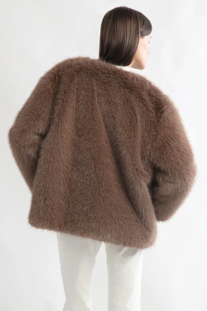 Look By M Ever Classy Fur Jacket SM2419