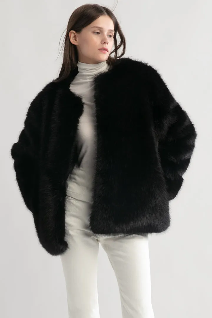 Look By M Ever Classy Fur Jacket SM2419