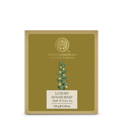 Luxury Sugar Soap Oudh & Green Tea - Forest Essentials