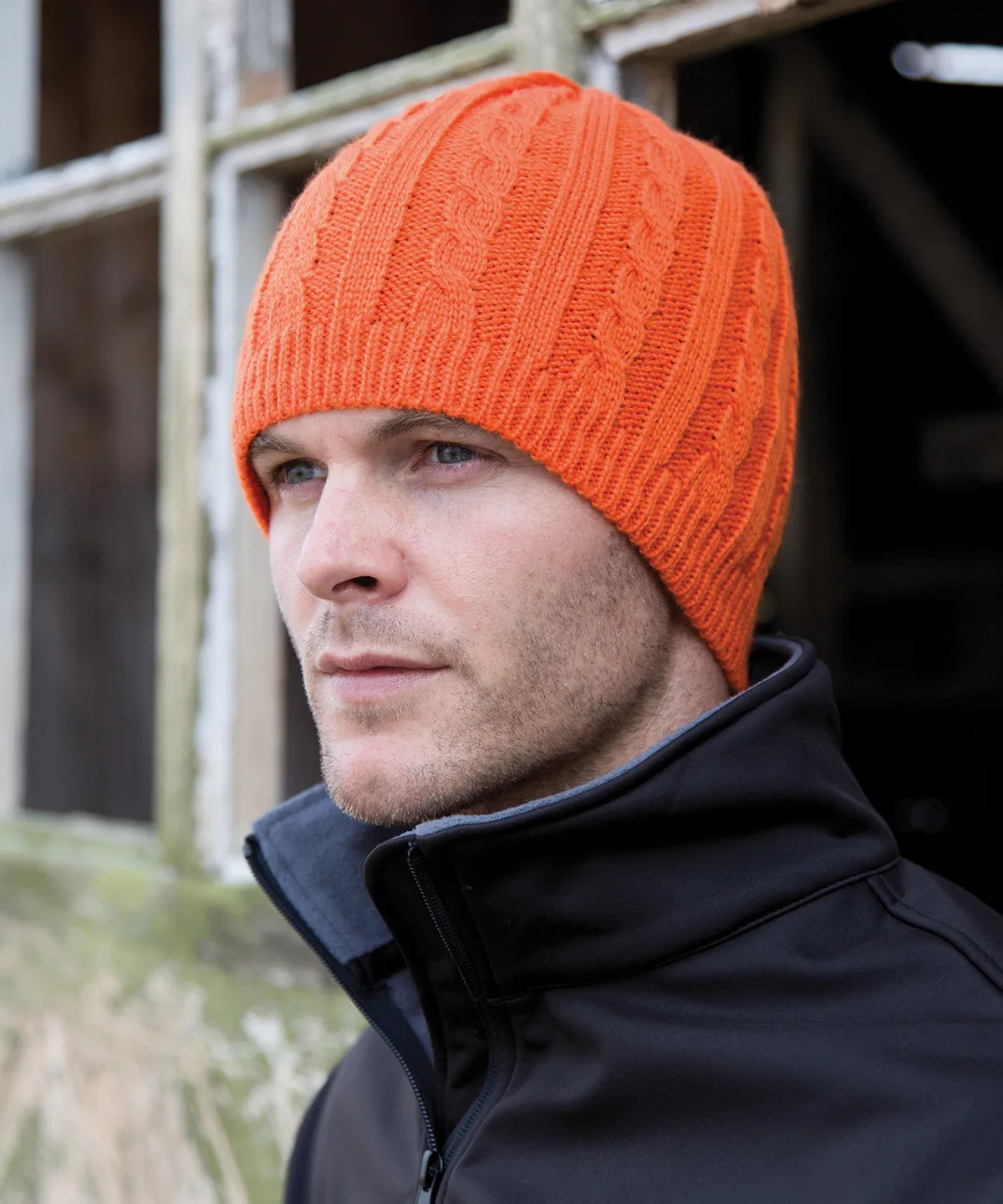 Mariner knitted hat | Burnt Orange