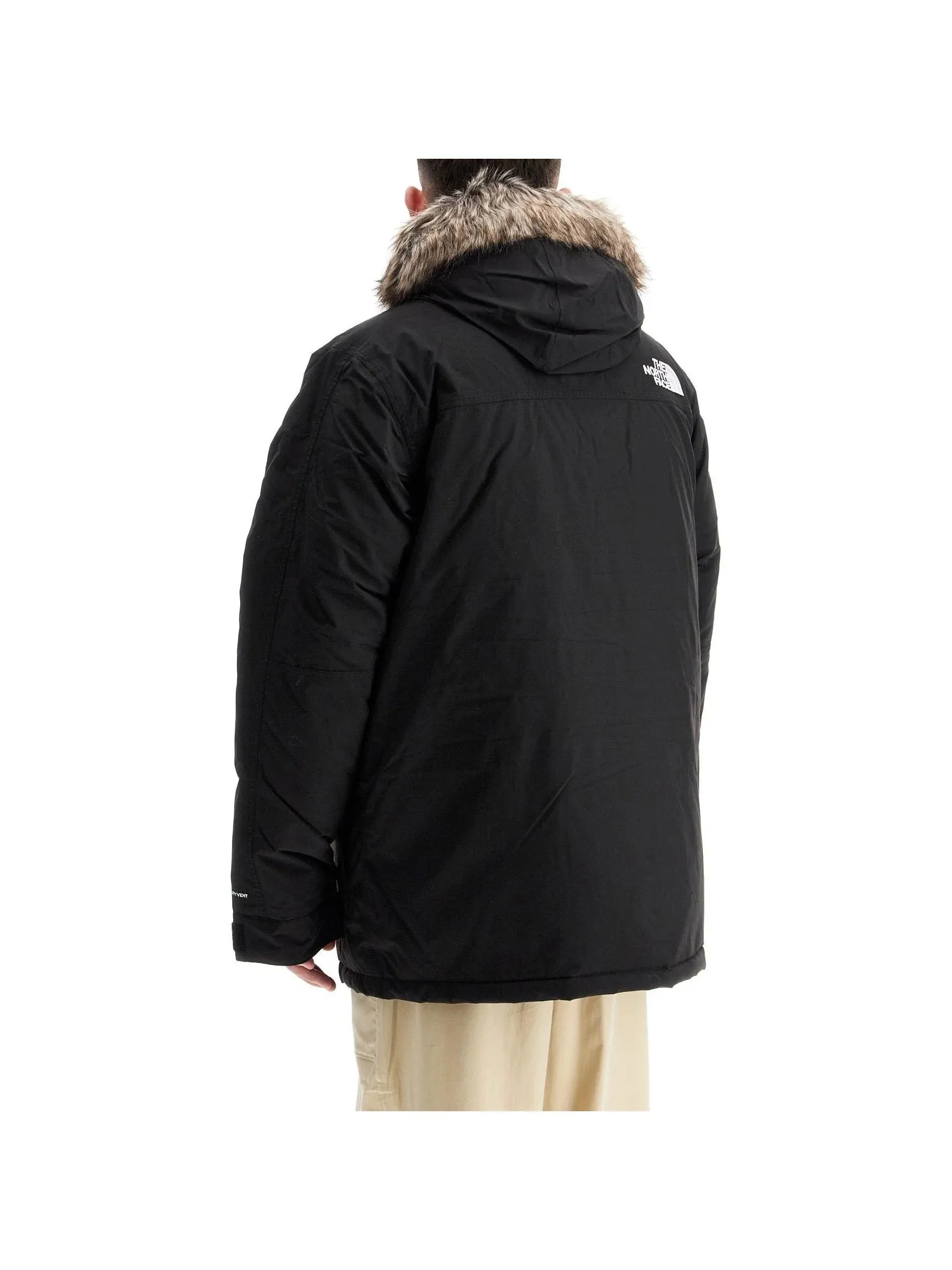 McMurdo Padded Parka with Fur Trim