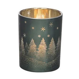 Medium Pine Tree Candle Holder