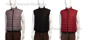 Men Winter Padded Vests Wholesale