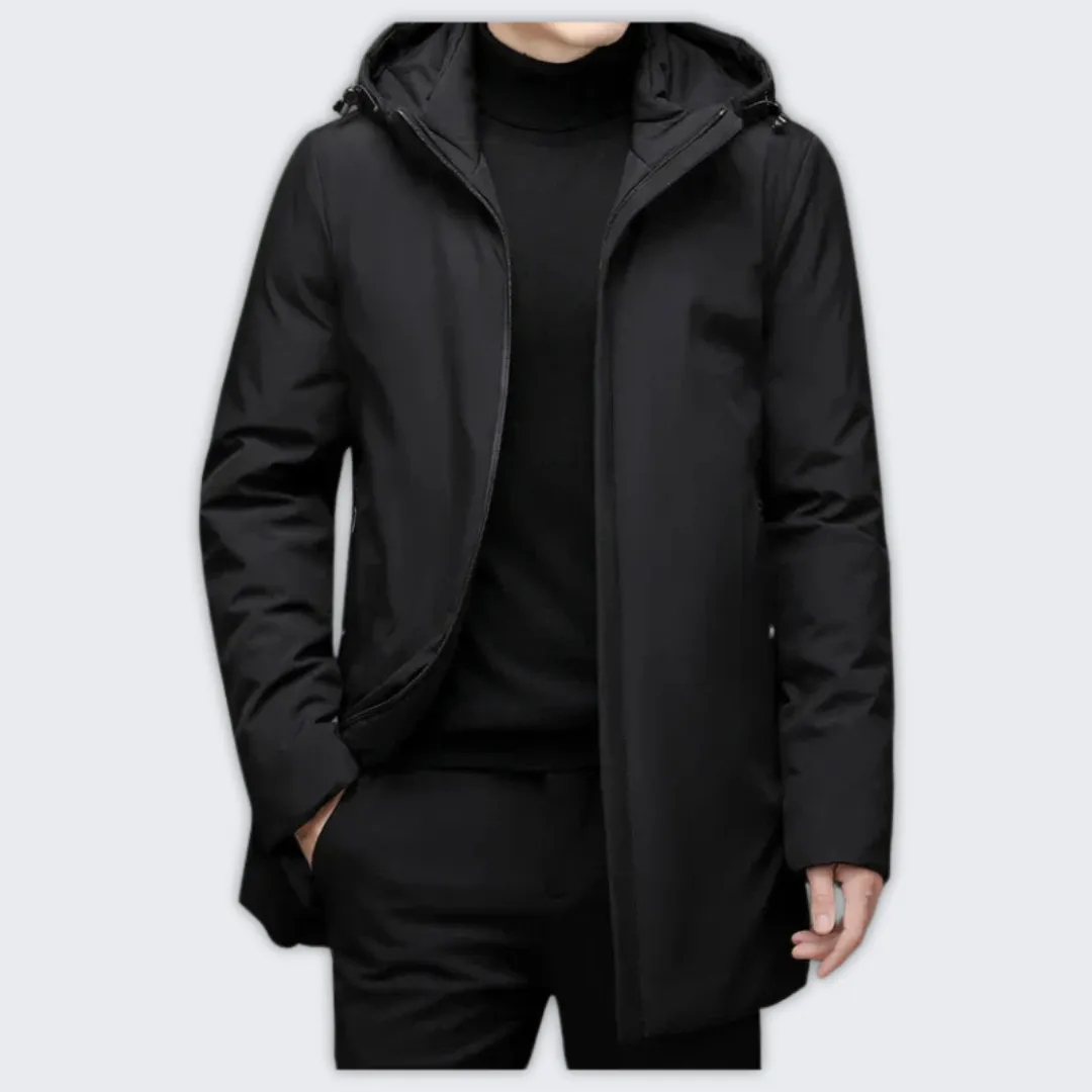 Men's Stylish Down Padded Winter Jacket - Warm Urban Essential