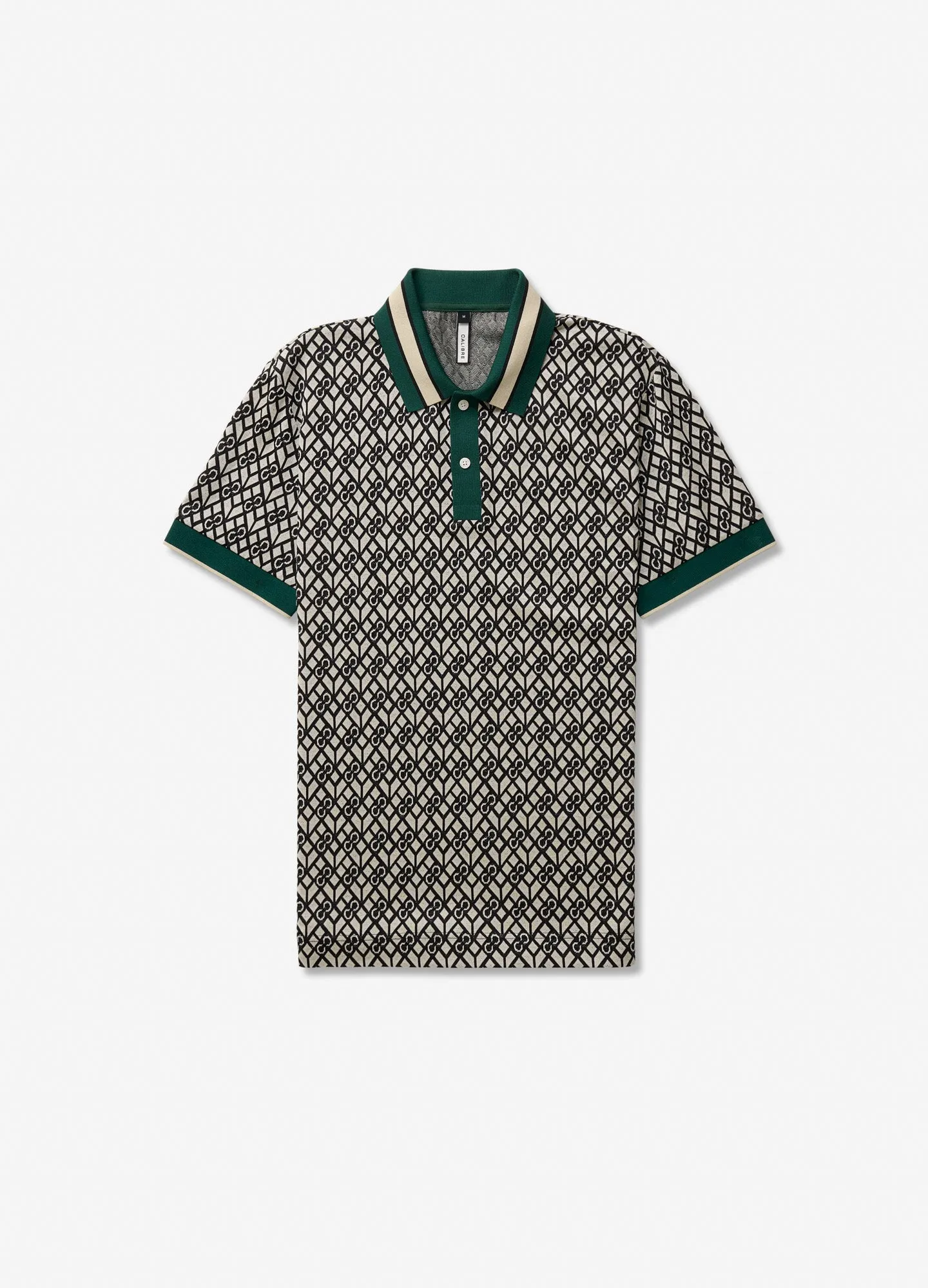 Monogram Jacquard Polo Off White