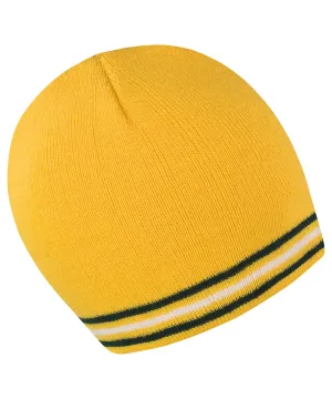 National beanie | Gold/Green/White