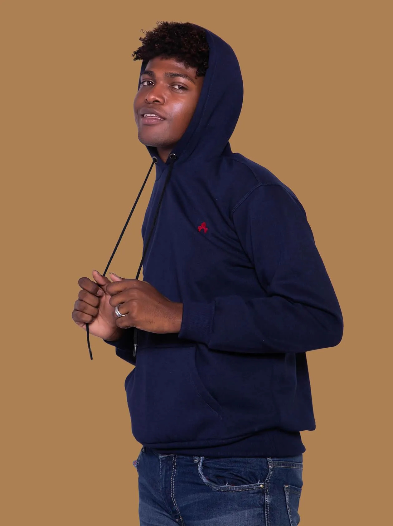 Navy Blue Hoodie for Men (GSBH1000)