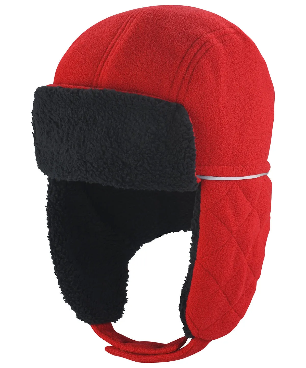 Ocean trapper hat | Red/Black