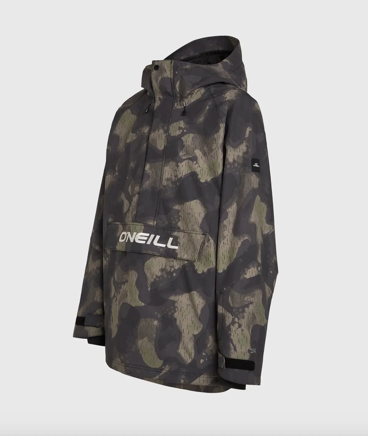 Oneill Mens O'riginals Anorak Jacket Black Night Camo