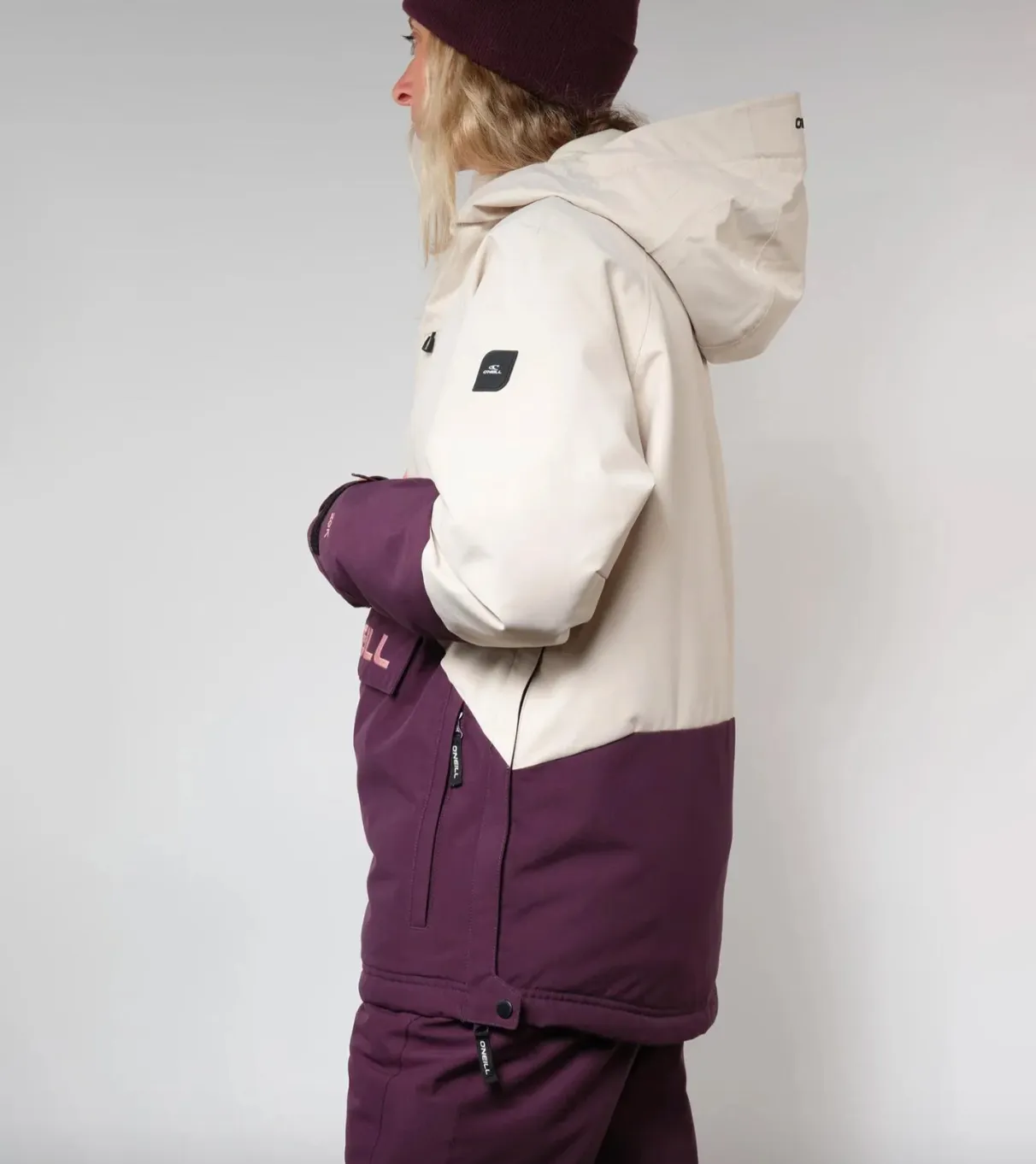 Oneill O'riginals Anorak Womens Jkt Atmsophere Colour Block