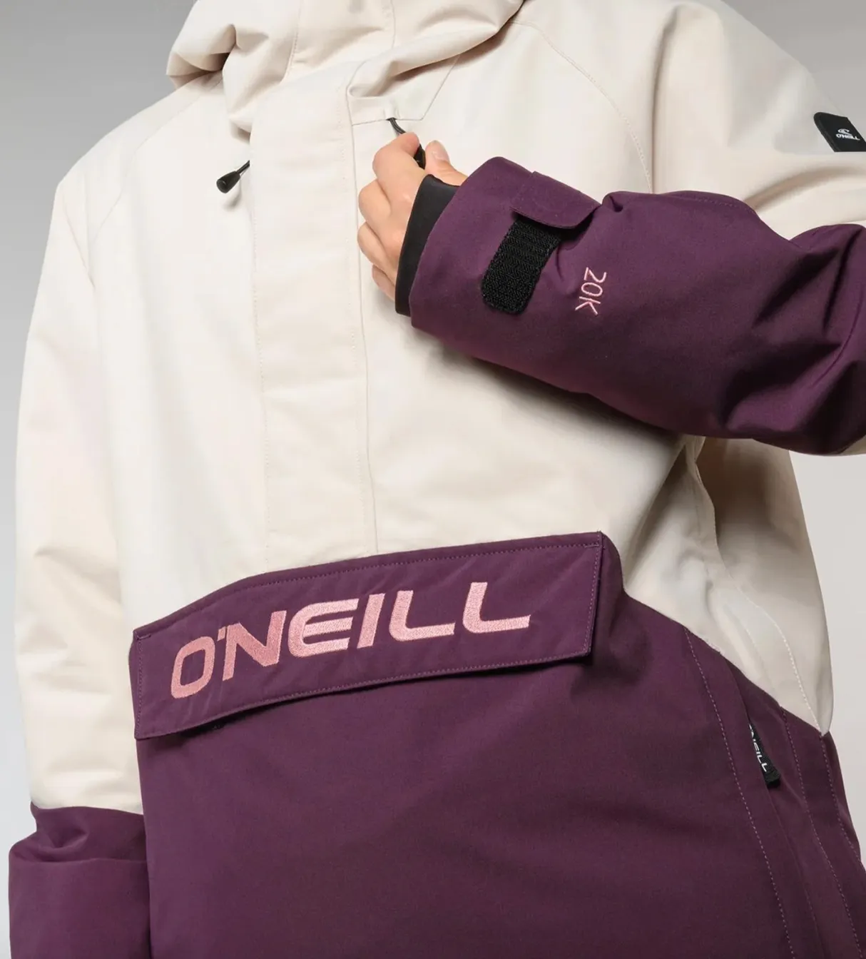 Oneill O'riginals Anorak Womens Jkt Atmsophere Colour Block