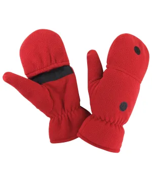 Palmgrip glove-mitt | Red