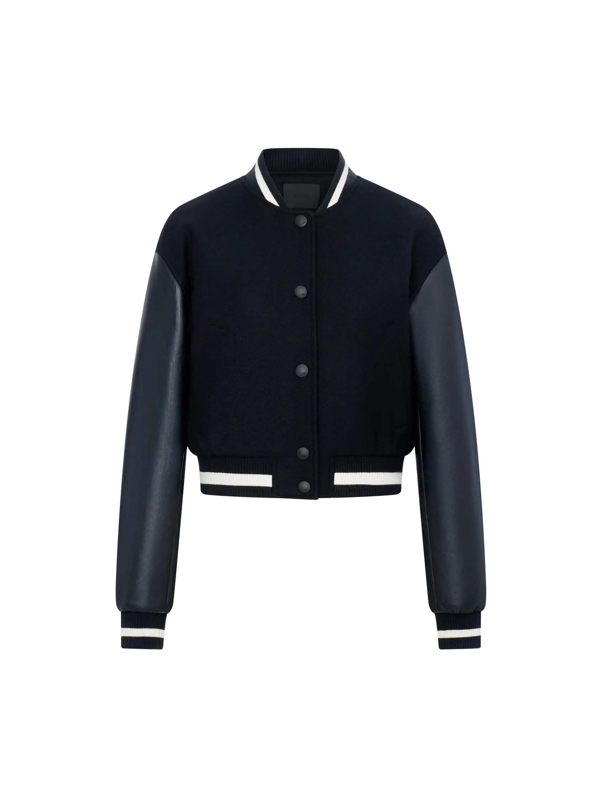 Paneled Cropped Jacket