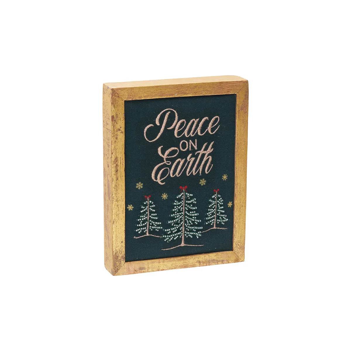 Peace On Earth Forest Shadow Box