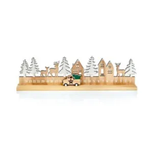 Premier Wooden Forest Advent Christmas Countdown Calendar