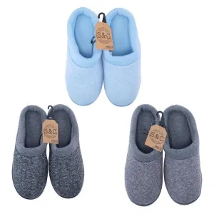 Premium Womens Memory Foam Slide On Slippers