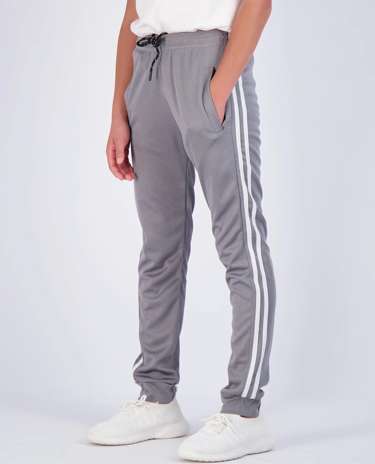 Real Essentials Boy's Mesh Jogger Sweatpants with Pockets