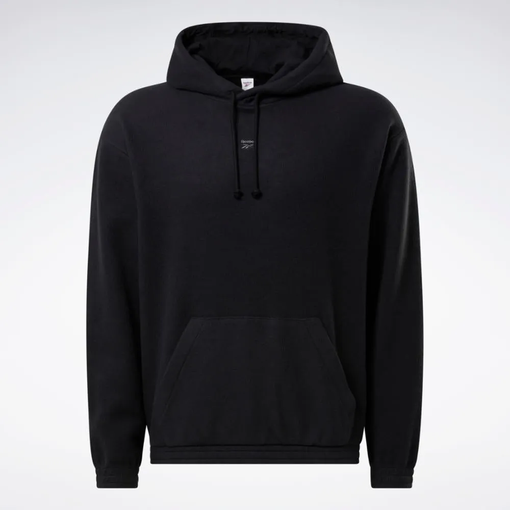 Reebok Apparel Men Classics Wardrobe Essentials Hoodie BLACK