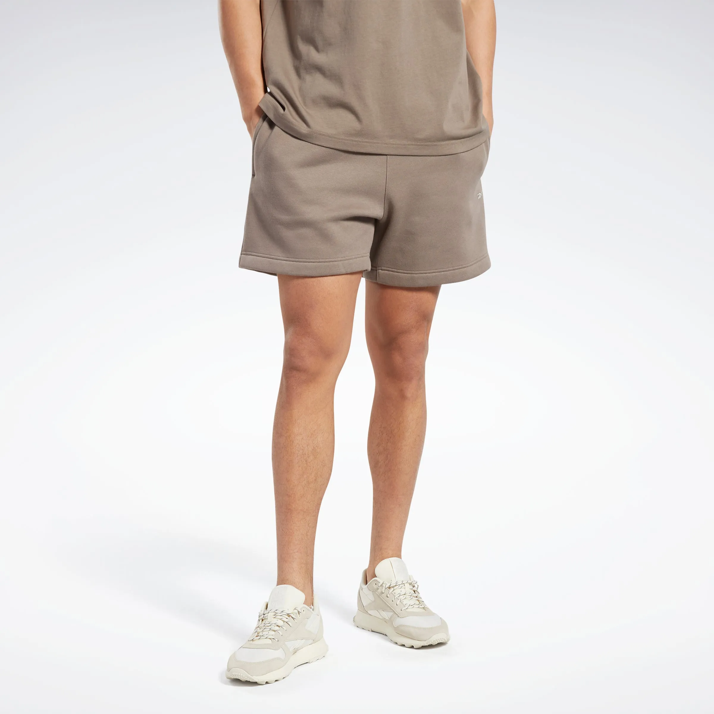 Reebok Apparel Men Classics Wardrobe Essentials Shorts Trek Grey