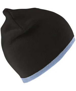 Reversible fashion fit hat | Black/Sky