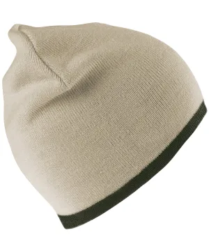 Reversible fashion fit hat | Stone/Olive