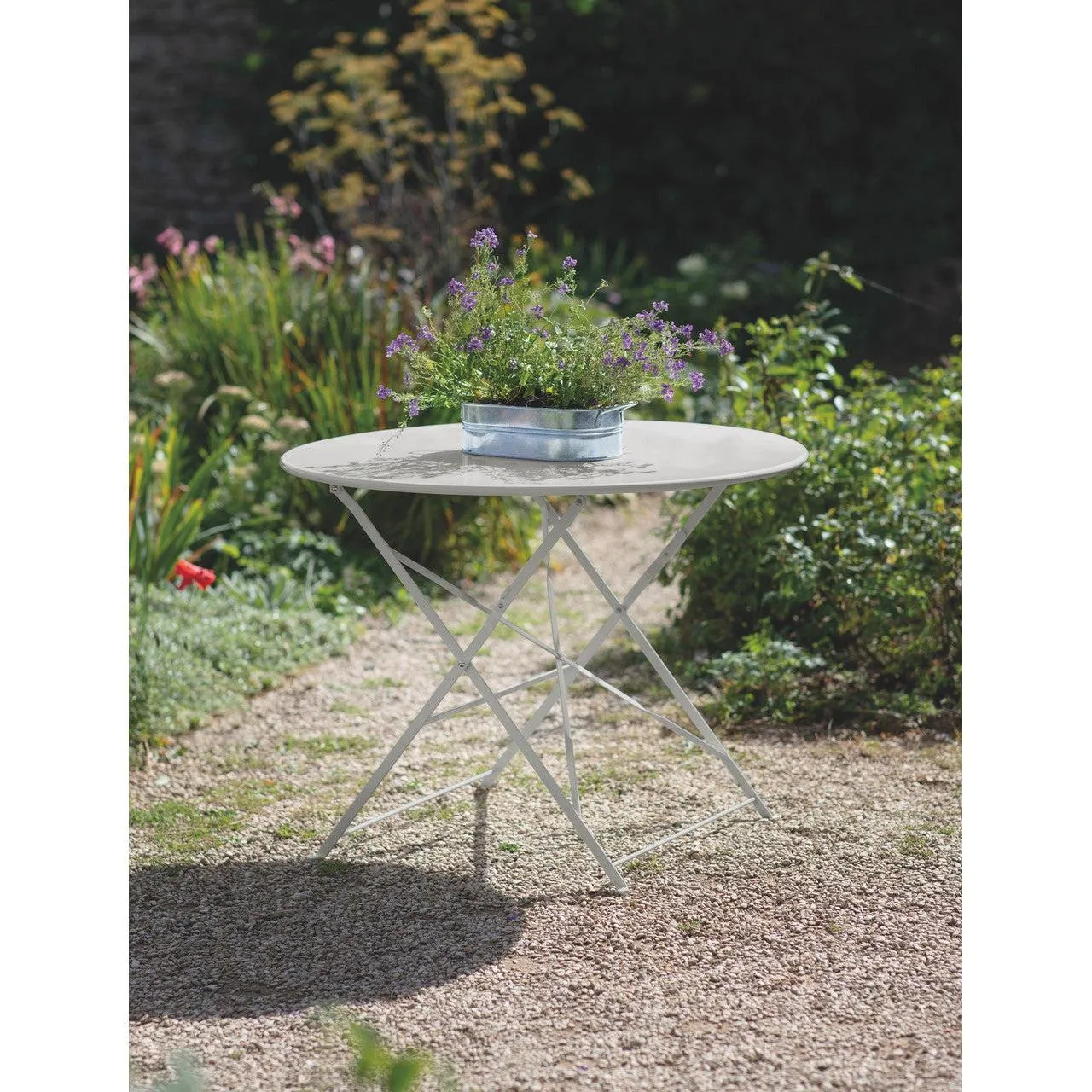 Rive Droite Bistro Table, Large in Clay