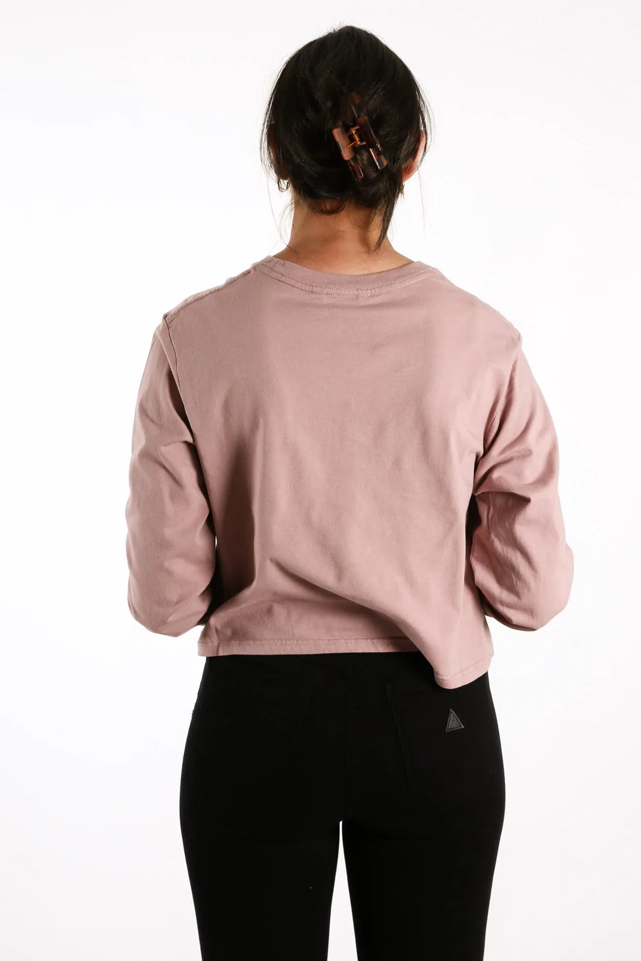 Rusty Must Essentials Long Sleeve Tee Lilac Dusk