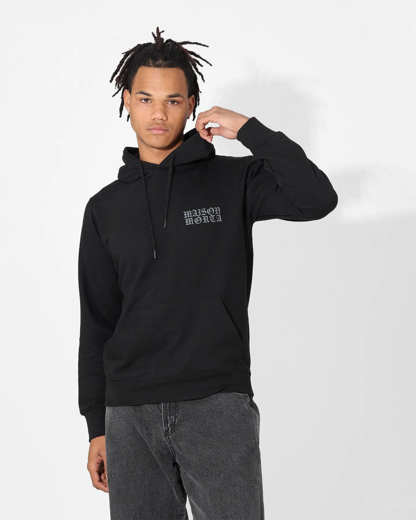 Saint Morta Maison Morta Hoodie Black