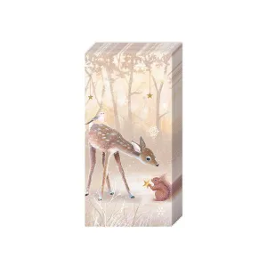 Silent Forest Deer Paper Pocket Tissues